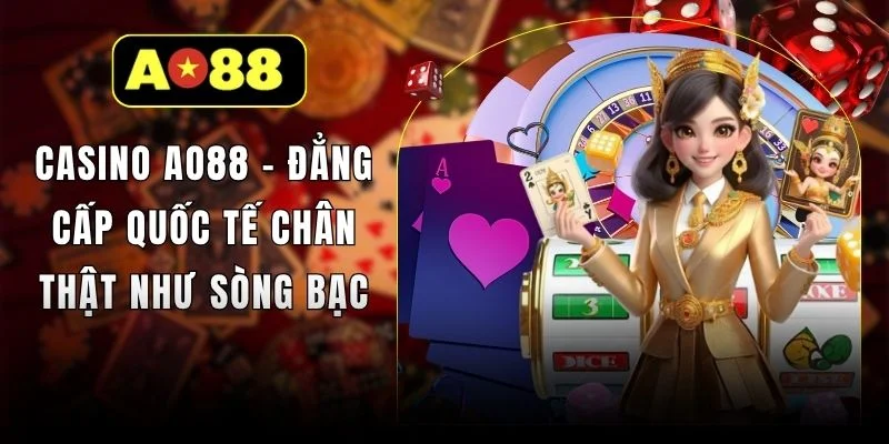 Casino AO88 - Đẳng Cấp Quốc Tế Chân Thật Như Sòng Bạc